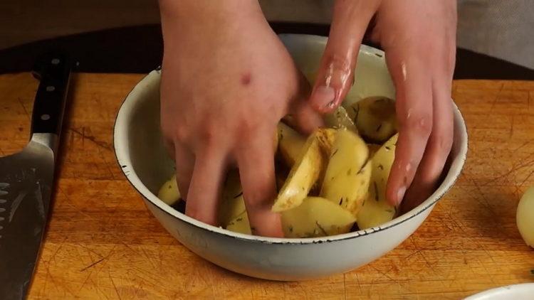 смесете съставките