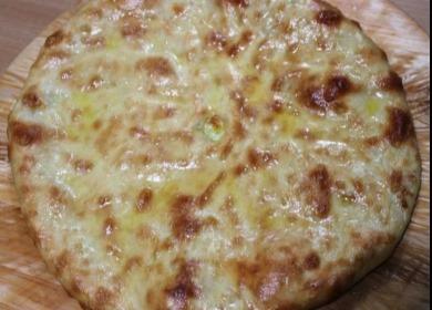 Пълнеж за осетински пайове с картофи и сирене