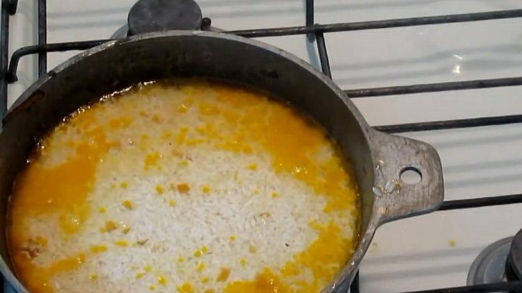 добавете ориз