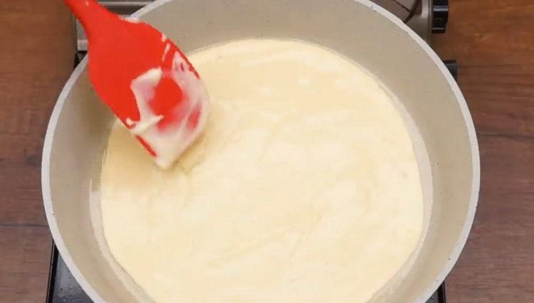 запържете тестото