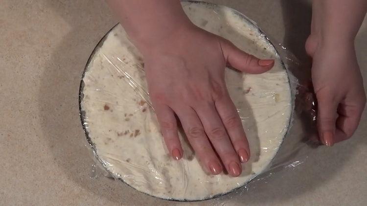 Сърдечна и вкусна бисквитена торта без печене с банан
