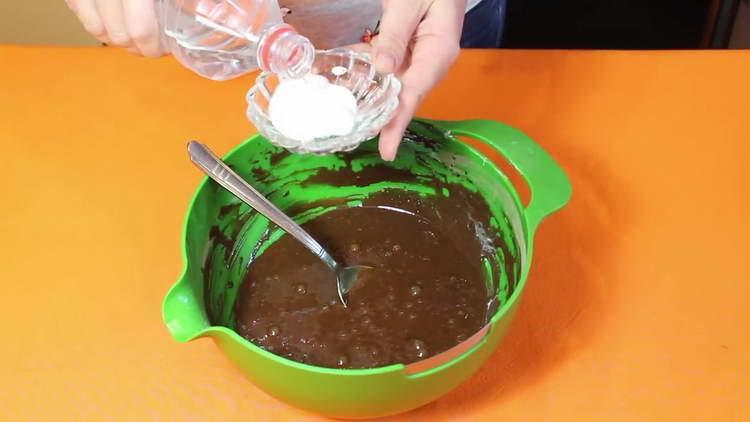 гасете сода с оцет