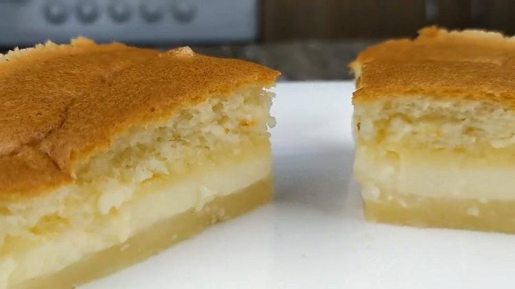 Умна торта по стъпка по стъпка рецепта със снимка